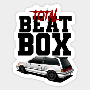 3G CIVIC TOTAL BEATBOX BLACK Sticker